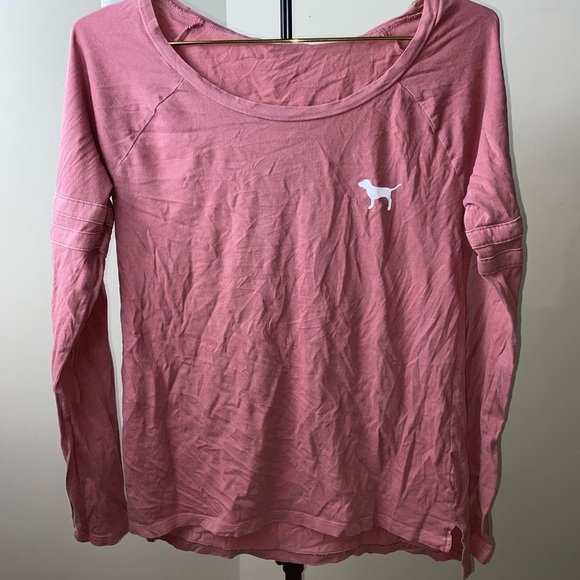 PINK Victoria's Secret Relaxed Pink Hoodie Sweatshirt - Picture 1 of 4